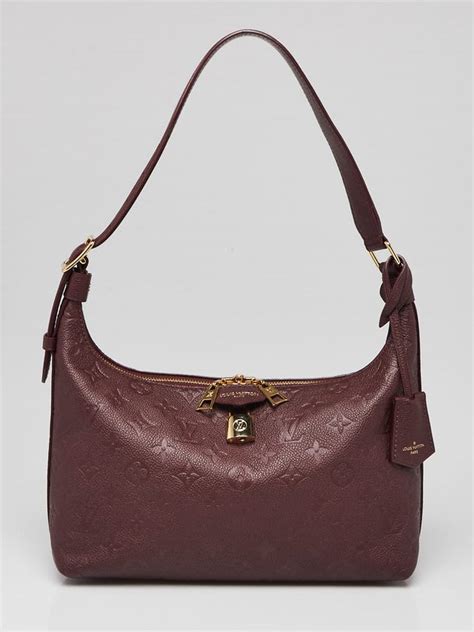 monogram empreinte leather sac sport